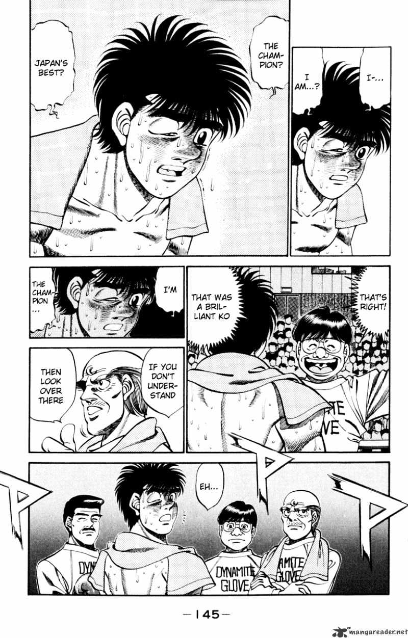 Hajime no Ippo: Fighting Spirit, Chapter 267 image 06